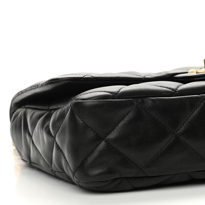 Chanel Lambskin Quilted Large CC Funky Town Flap Black 9 of 10