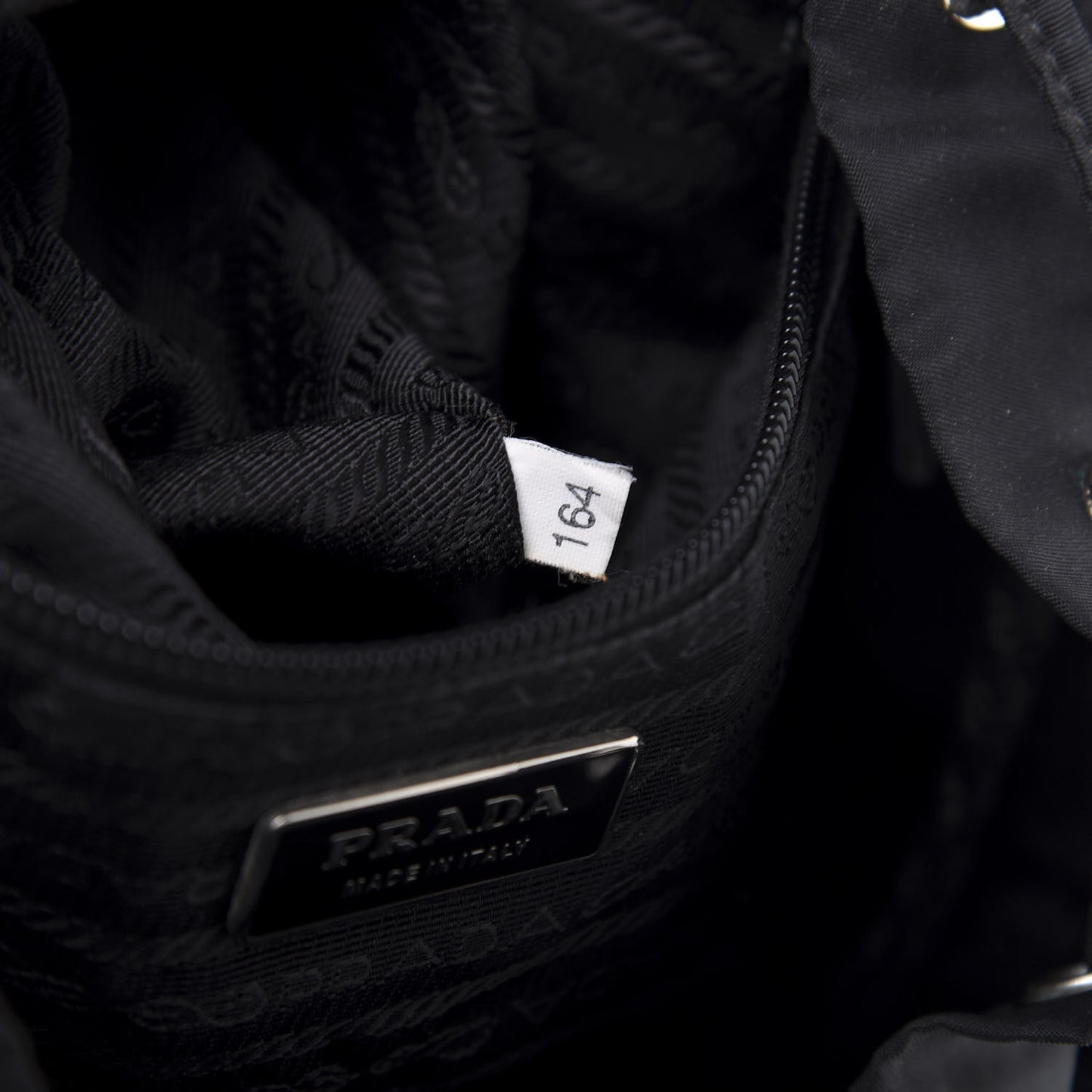 Nylon Vela Medium Backpack Black