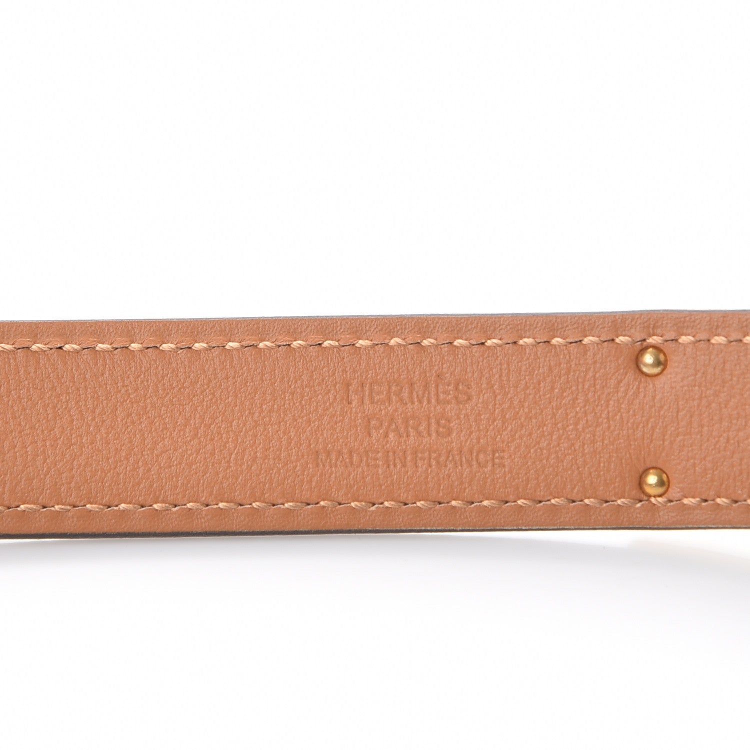 Hermes Epsom Kelly Belt White 4 of 6