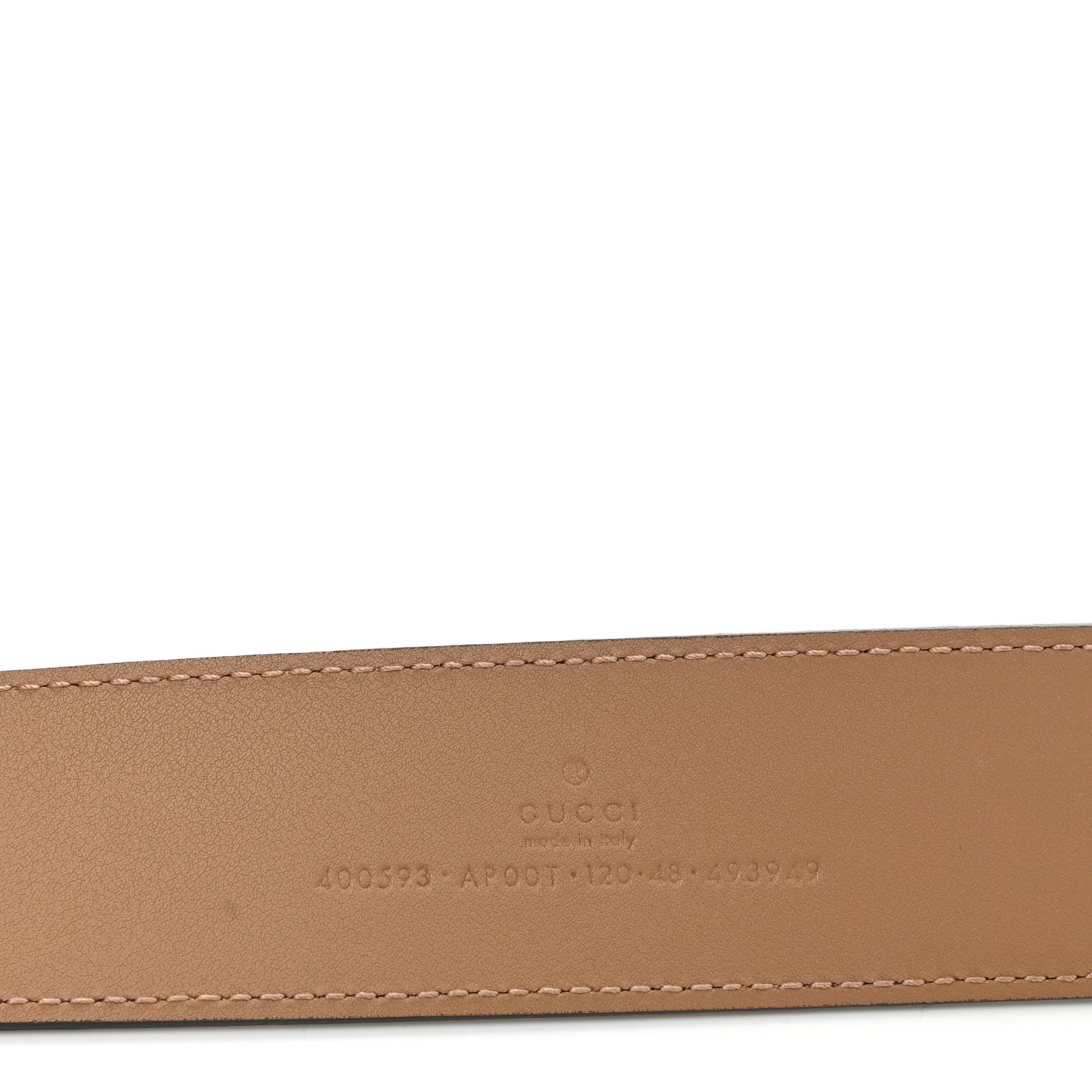 Calfskin Double G 40mm Belt 120 48 Tan