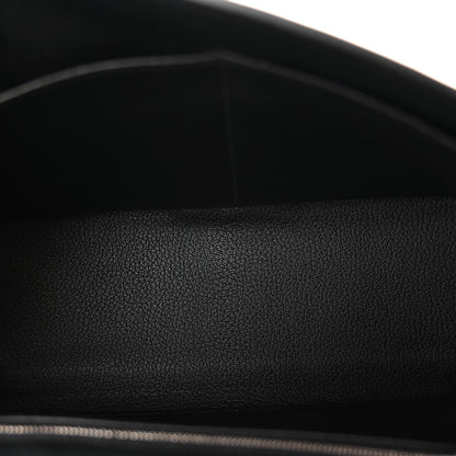 Hermes Box Toile Lakis Kelly 32 Black 8 of 19