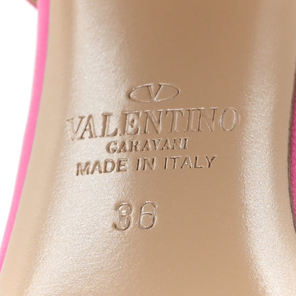 Valentino Garavani Suede Rockstud Ankle Strap 90mm Sandals 36 Pink Orchid 7 of 11