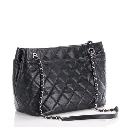 Chanel Caviar Quilted Timeless CC Soft Tote Black 3 of 7