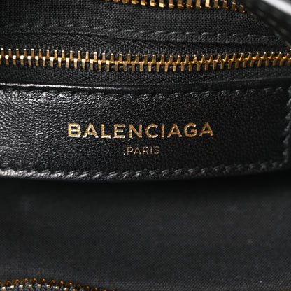 Balenciaga Chevre Gold Metallic Edge Hardware City Black 7 of 11