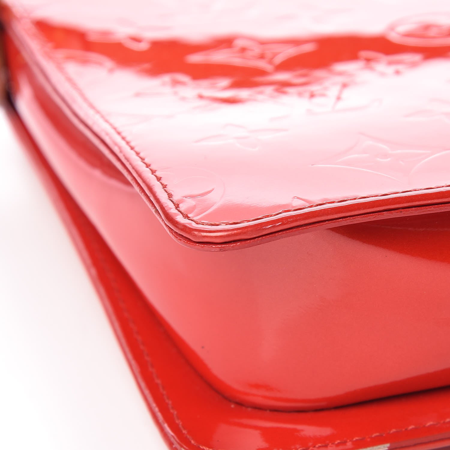 Louis Vuitton Vernis Mott Red 14 of 15