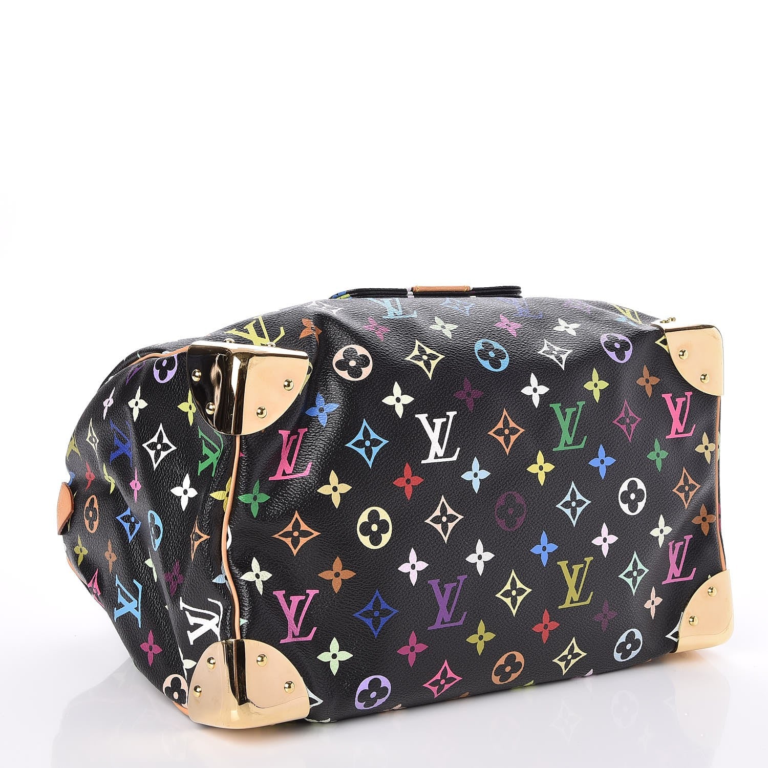 Louis Vuitton Monogram Multicolor Speedy 30 Black 4 of 8