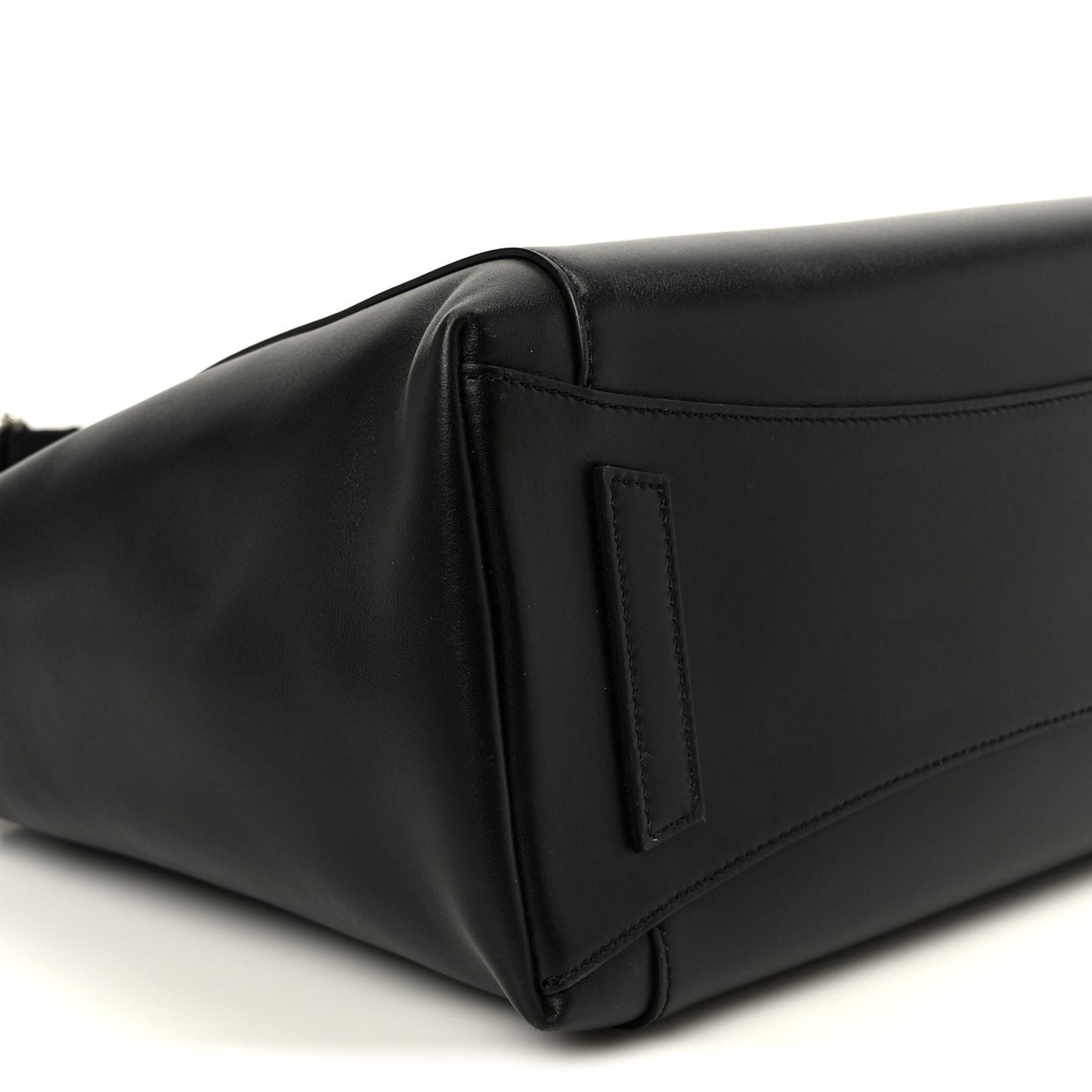 Box Calfskin Small Antigona Sport Top Handle Bag Black