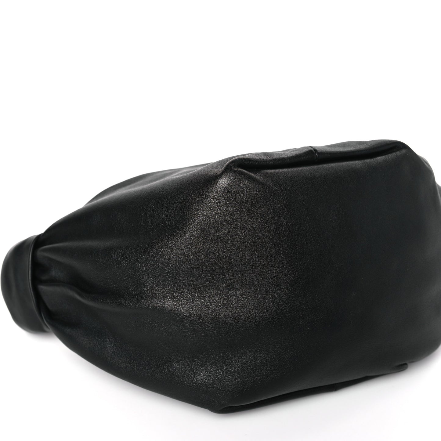 Calfskin Mini Double Knot Bag Black