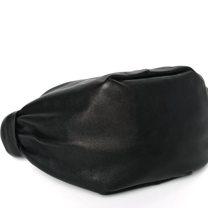 Bottega Veneta Calfskin Mini Double Knot Bag Black 6 of 7