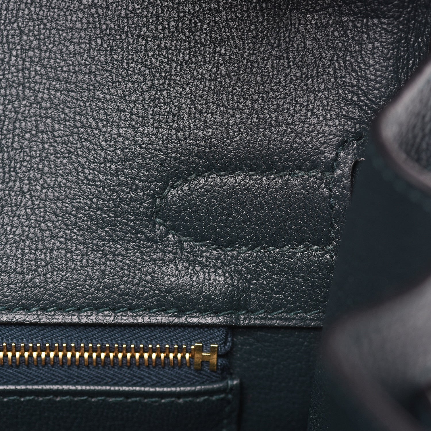 Hermes Togo Birkin 30 Vert Cypress 13 of 30