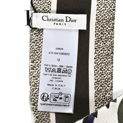 Christian Dior Silk Fantastica Mitzah Scarf Multicolor 3 of 3