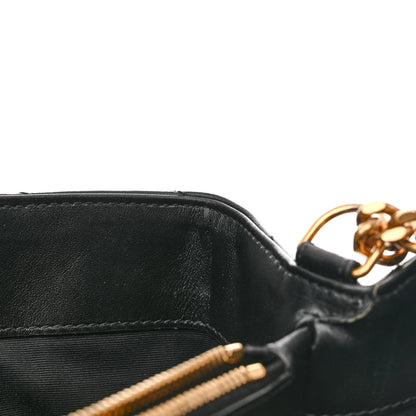 Saint Laurent Calfskin Y Quilted Monogram Large Loulou Chain Satchel Black 14 of 16
