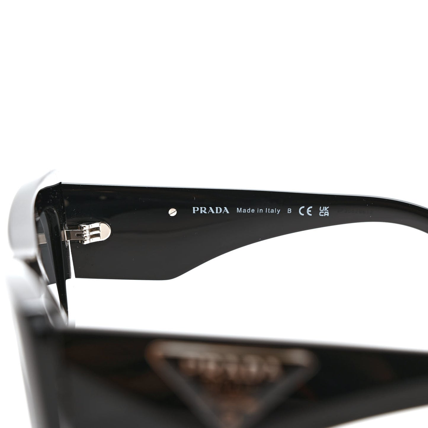 Acetate Symbole Sunglasses SPR 13Z Black