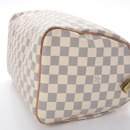 Louis Vuitton Damier Azur Speedy 30 9 of 11