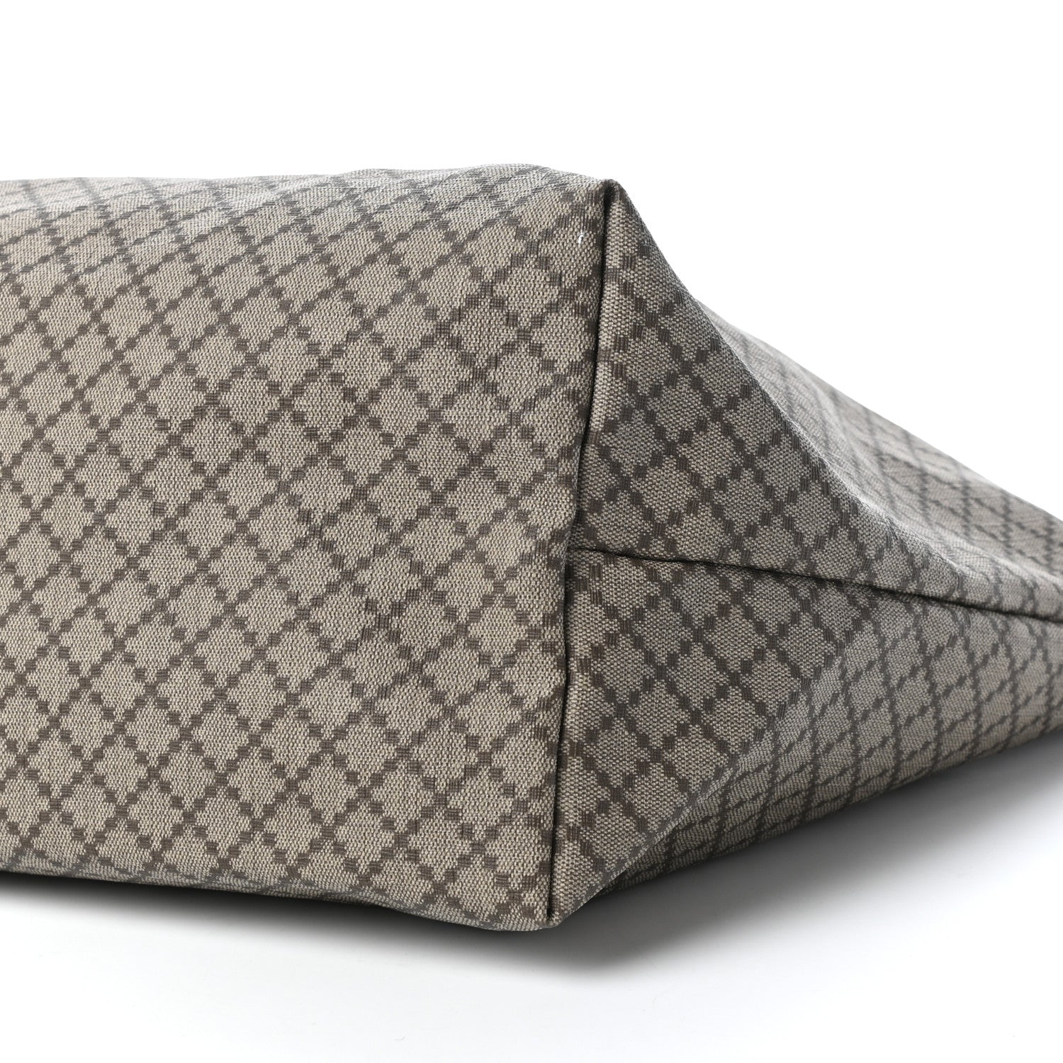 Gucci Coated Canvas Diamante Plus Tote Bag Black 9 of 9