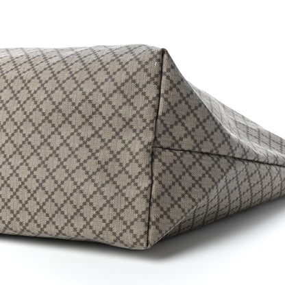 Gucci Coated Canvas Diamante Plus Tote Bag Black 9 of 9