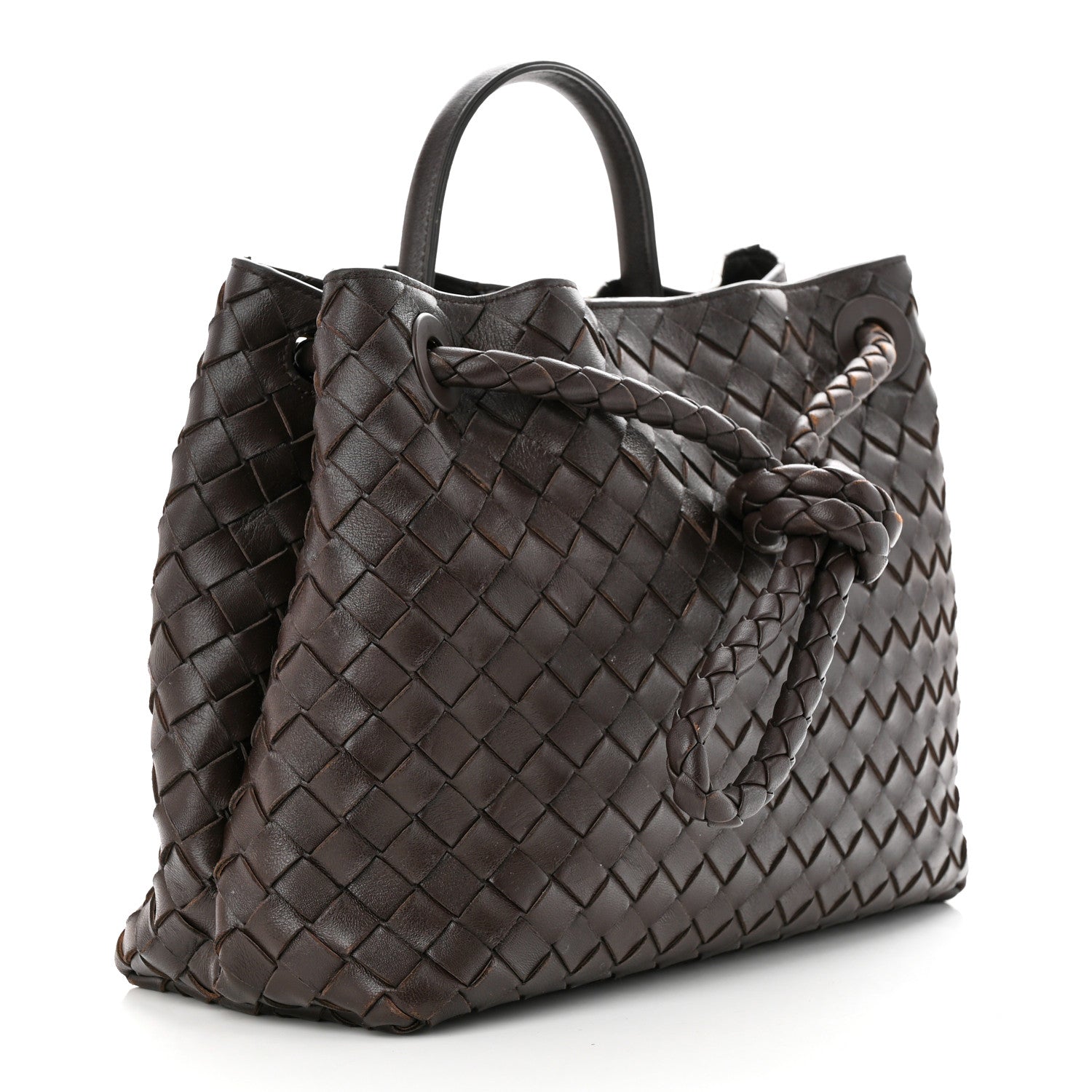 Bottega Veneta Nappa Intrecciato Medium Andiamo Shoulder Bag Fondant 3 of 11