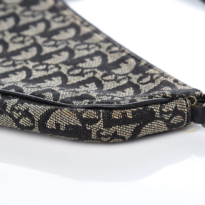 Christian Dior Monogram Mini Saddle Pochette Navy 11 of 11