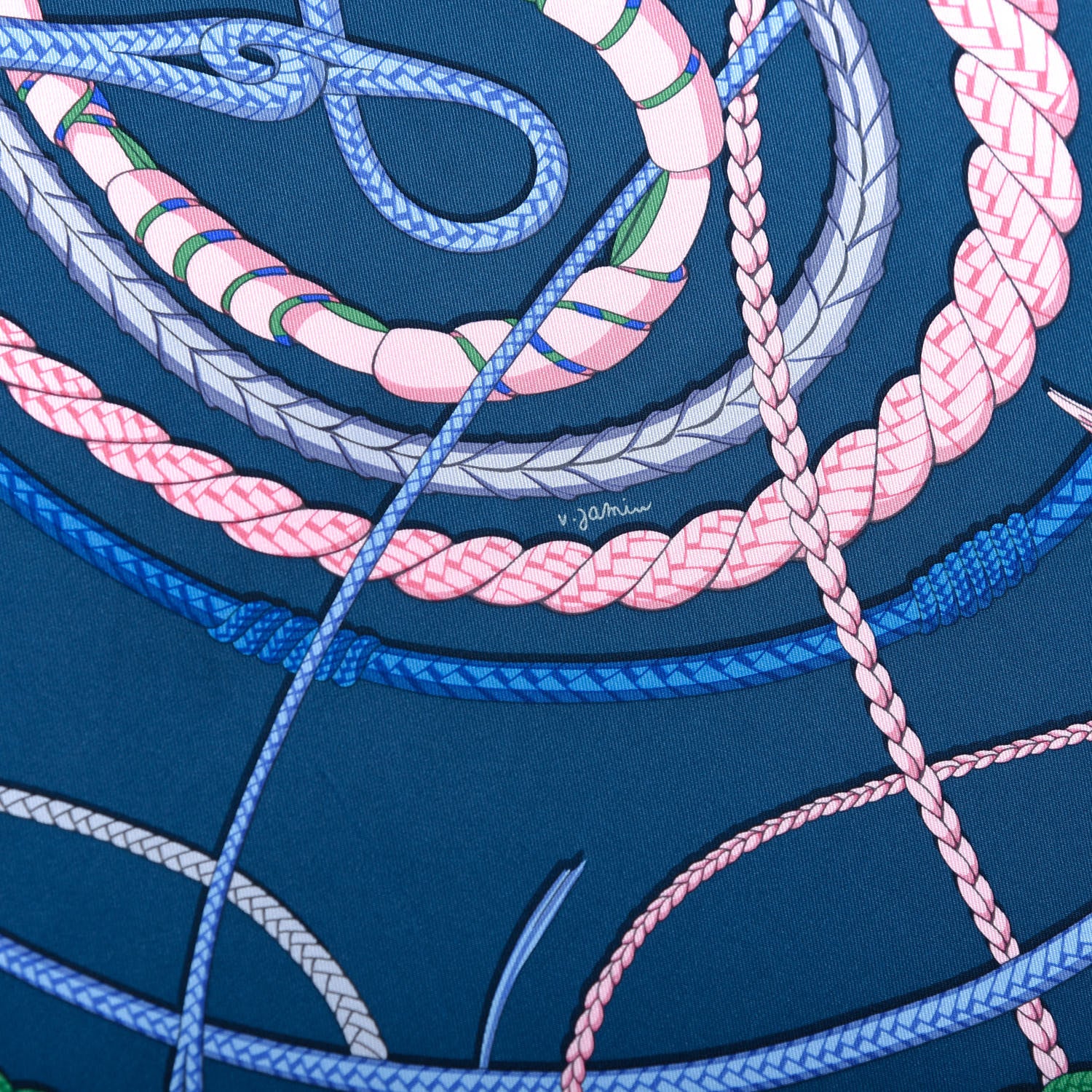 Hermes Silk Fouets et Badines Scarf 90 4 of 6