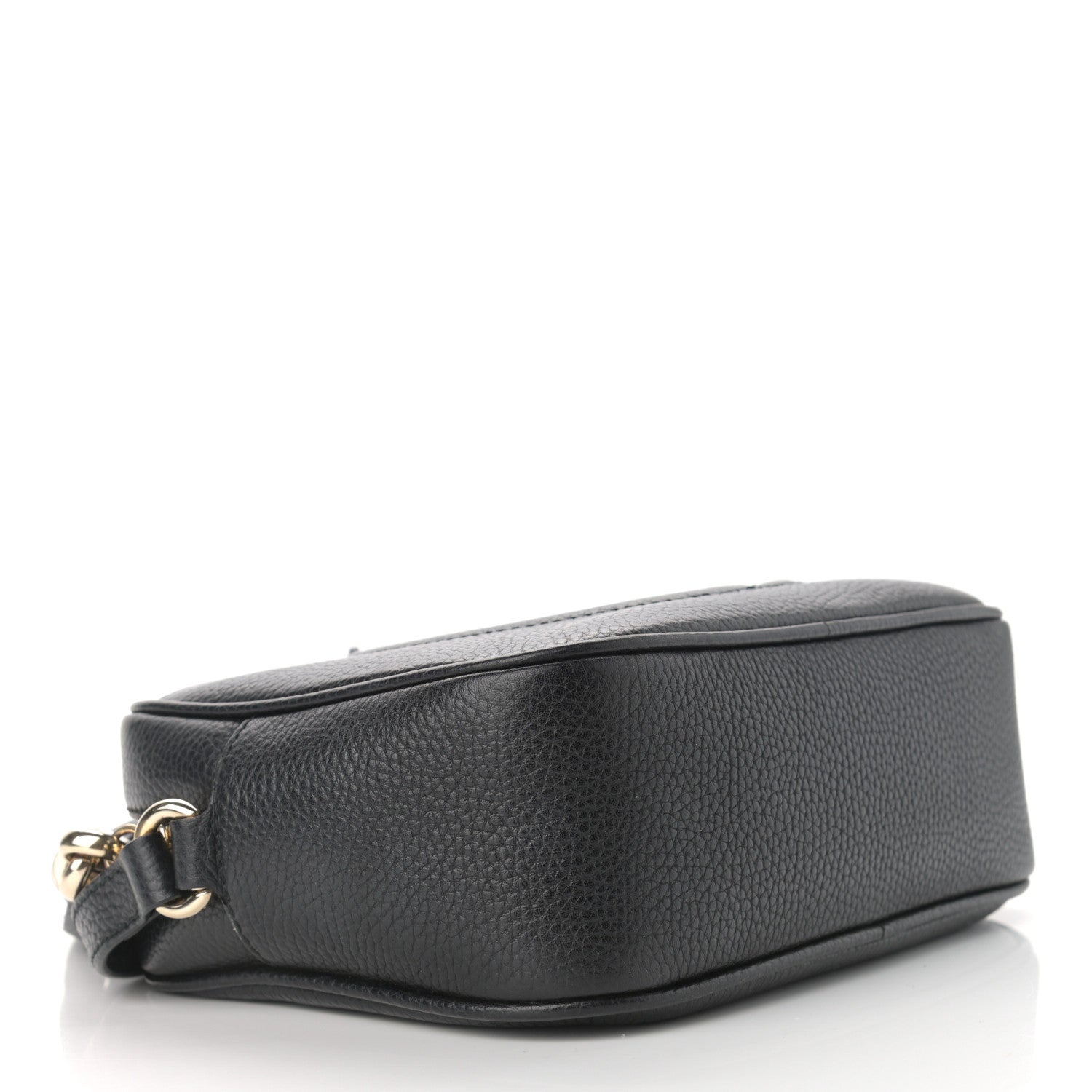 Gucci Pebbled Calfskin Small Soho Disco Bag Black 4 of 15