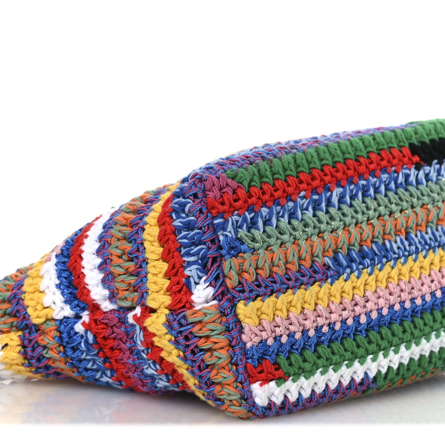 Miu Miu Fabric Crochet Pouch Multicolor 9 of 10