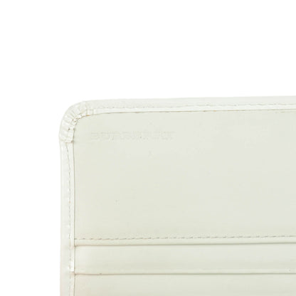 Burberry Supernova Check Penrose Continental Wallet White 6 of 9