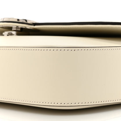 Gucci Senna Calfskin Petite GG Top Handle Shoulder Bag Mystic White 9 of 10