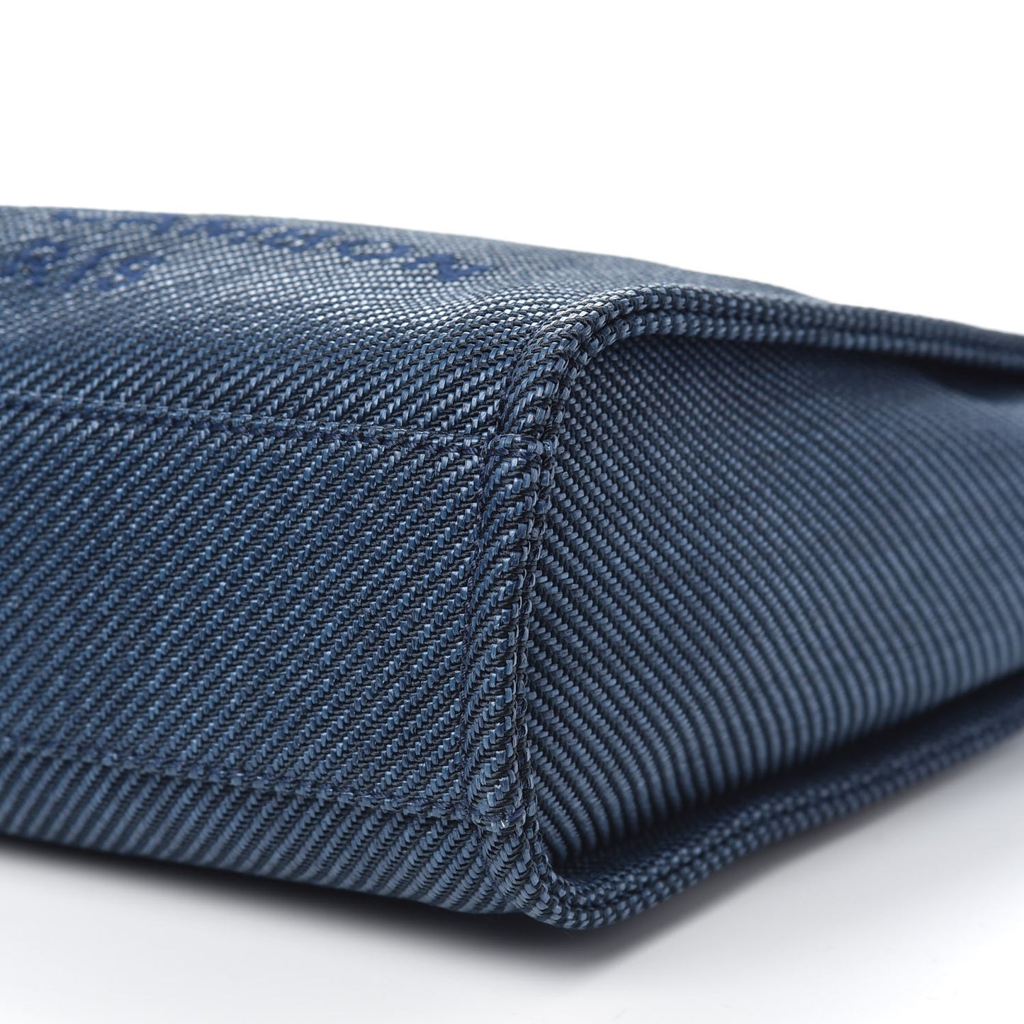 Canvas Mini Deauville Tote Denim Blue