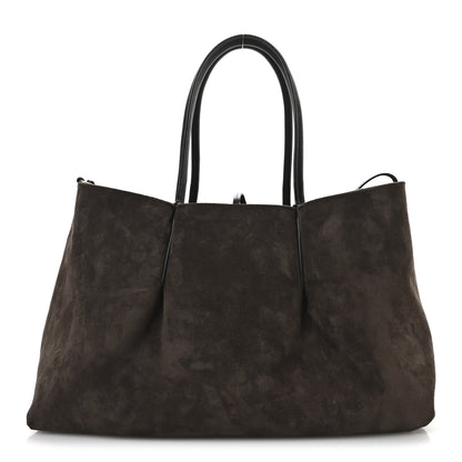 Bottega Veneta Calfskin Intrecciato Large Pinacoteca Reversible Tote Black Fondant 4 of 16