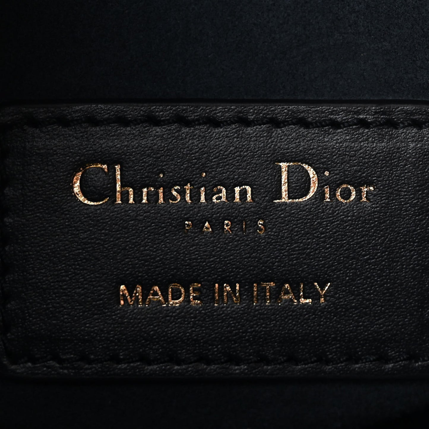 Calfskin Small Dior Vibe Bucket Blue