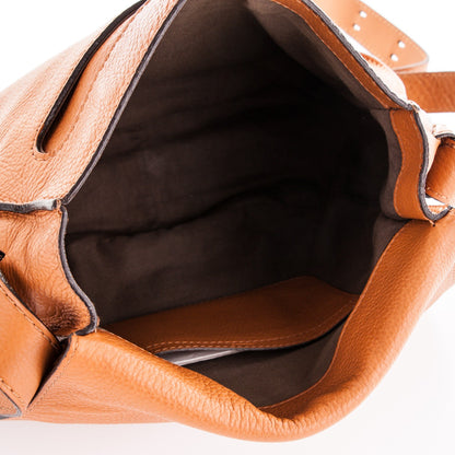 Chloe Calfskin Medium Marcie Round Crossbody Bag Tan 5 of 6