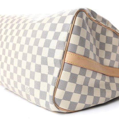 Louis Vuitton Damier Azur Speedy Bandouliere 35 7 of 18
