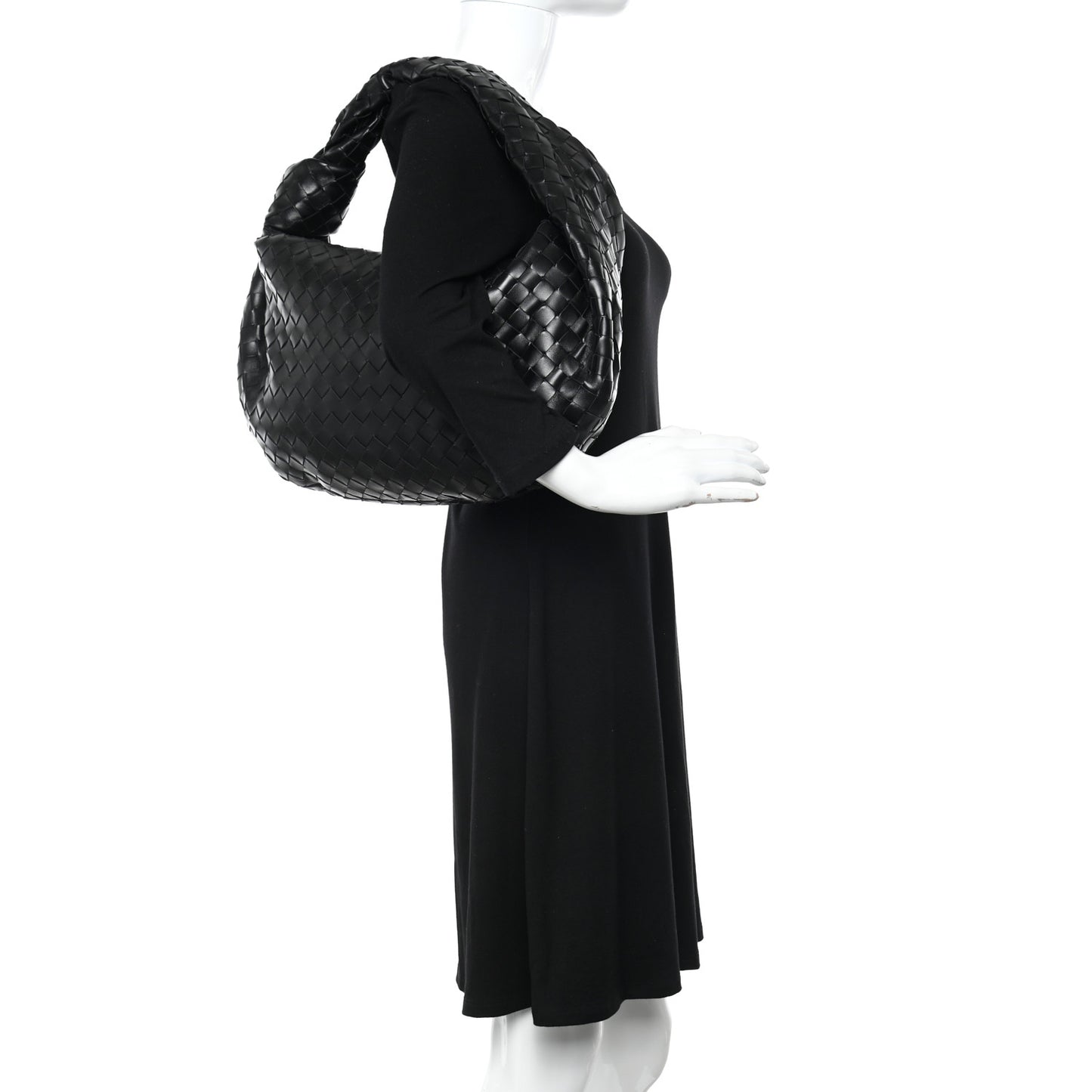 Nappa Intrecciato Small Jodie Black