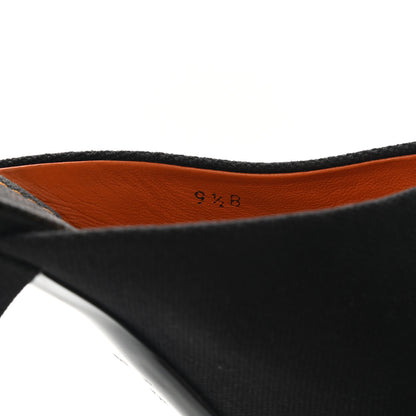Chanel Denim CC Mules 39.5 Black 8 of 8