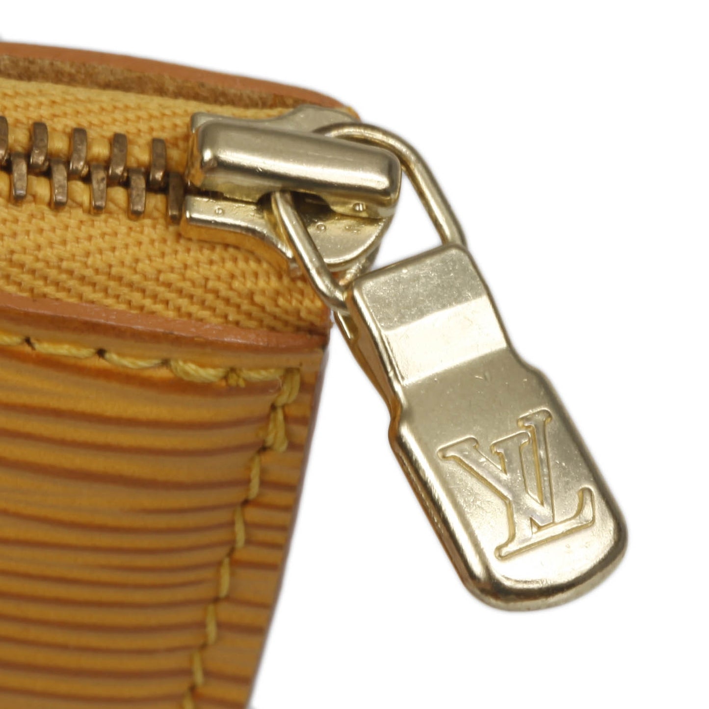 Epi Pochette Accessories 21 Yellow