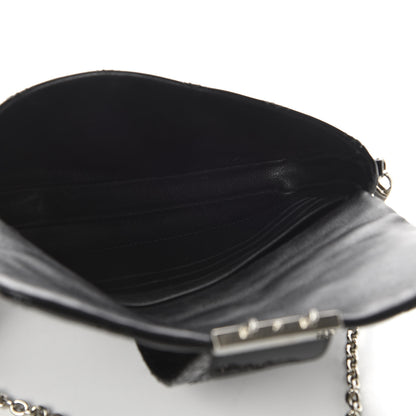 Christian Dior Patent Cannage New Lock Pouch Black 5 of 8
