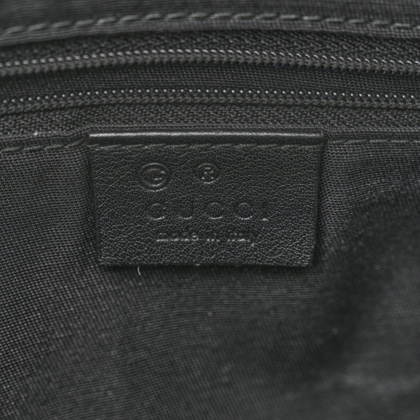 Guccissima Medium Dome Bag Black