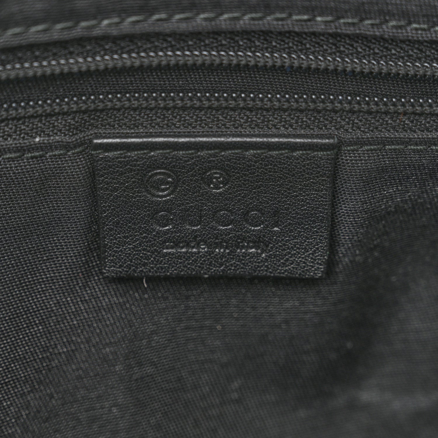 Gucci Guccissima Medium Dome Bag Black 6 of 10