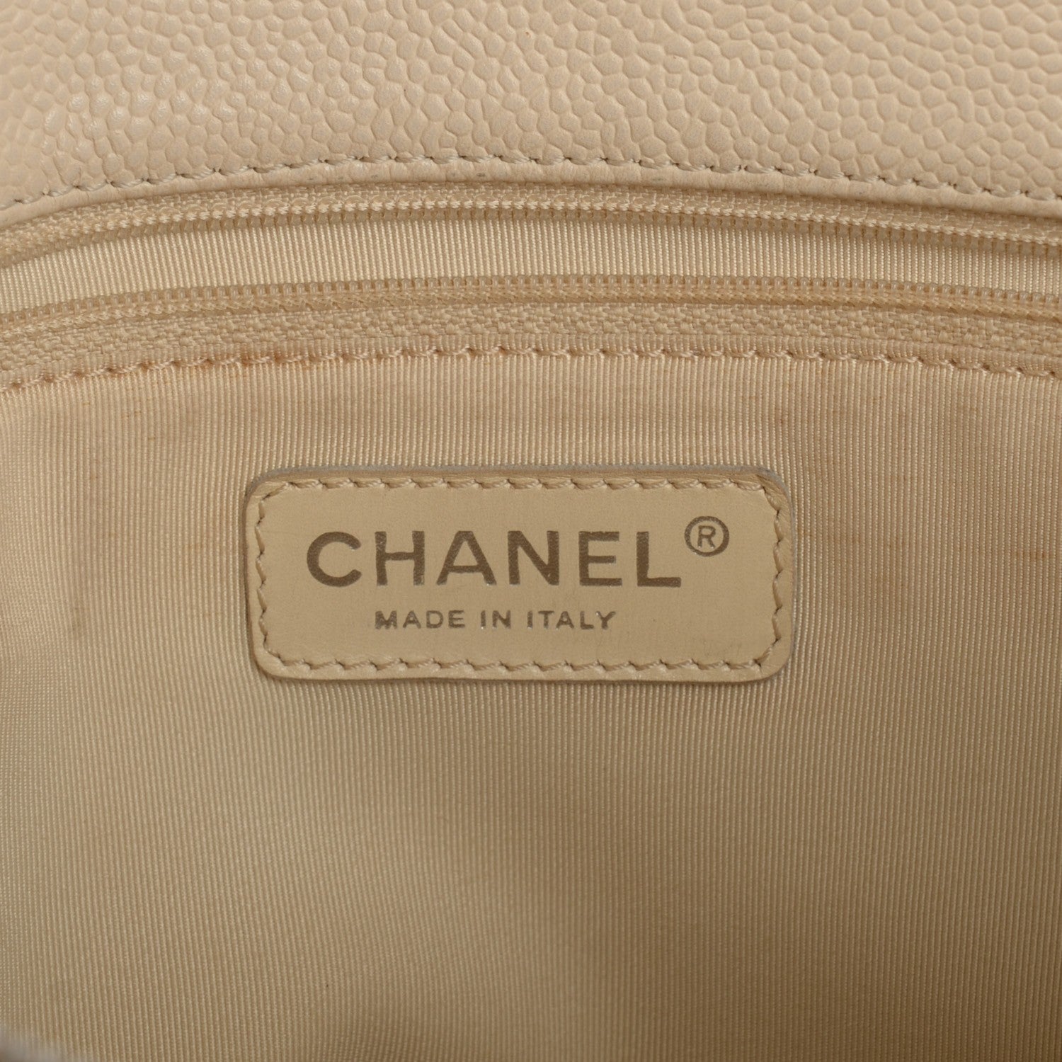 Chanel Caviar Quilted Grand Shopping Tote GST White 6 of 7
