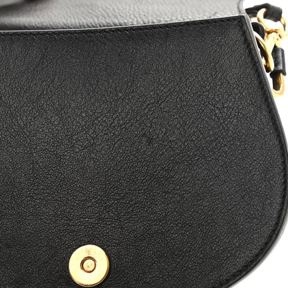 Chloe Calfskin Small Nile Bracelet Bag Black 10 of 14
