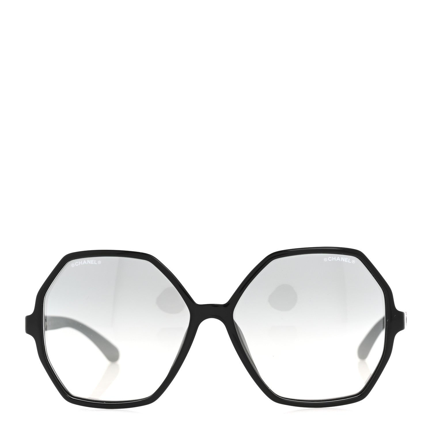 Chanel Acetate Sunglasses 71333A Black 2 of 8