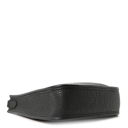 Hermes Taurillon Clemence Evelyne TPM Black 4 of 11