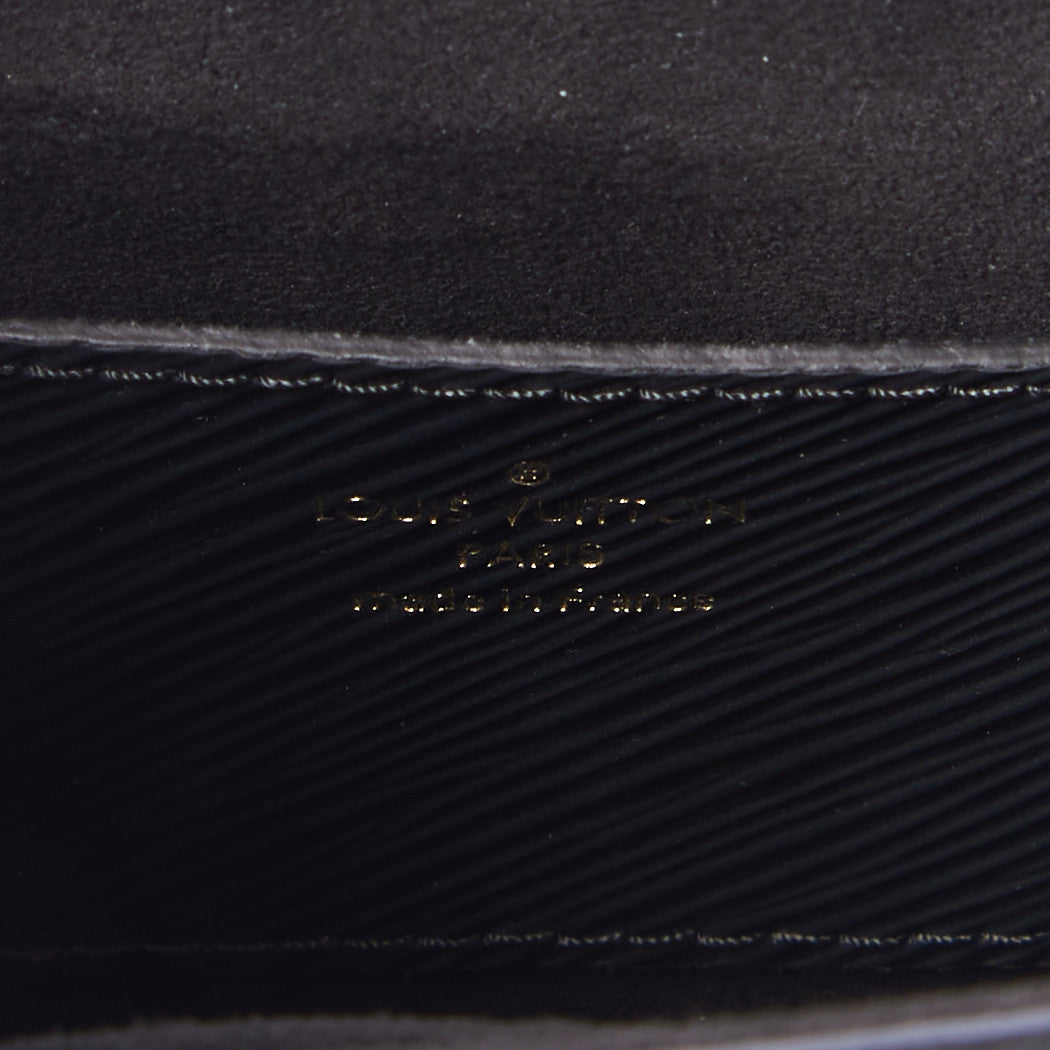 Epi Twist Shoulder Bag MM Black