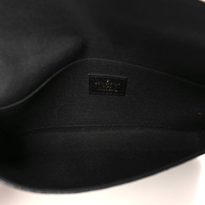 Louis Vuitton Empreinte Pochette Felicie Chain Wallet Black 6 of 10