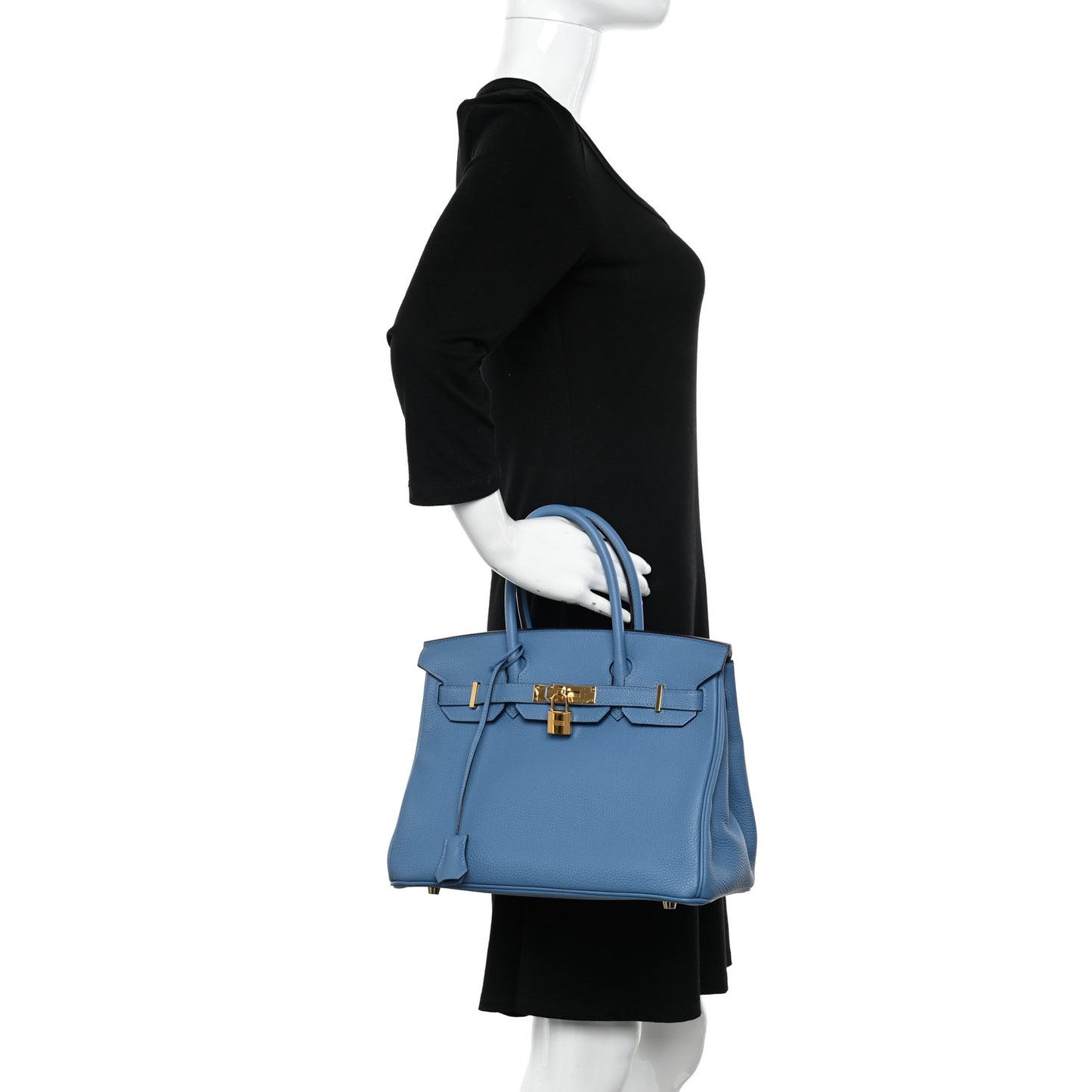 Togo BIRKIN 30 Bleu Azur