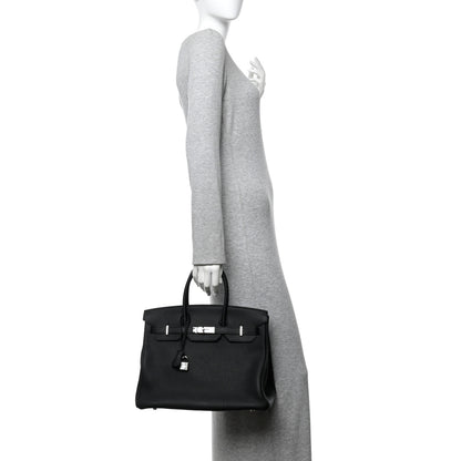 Hermes Togo Birkin 35 Black 2 of 12