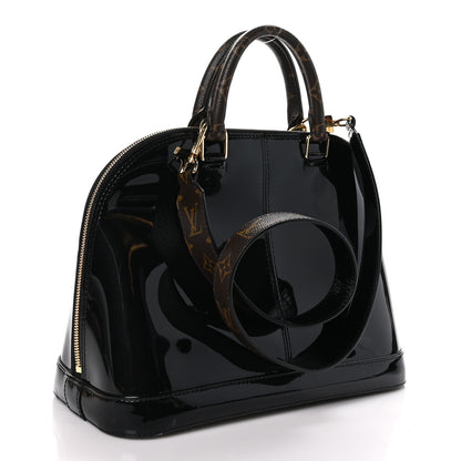 Louis Vuitton Patent Monogram Alma PM Black 3 of 8