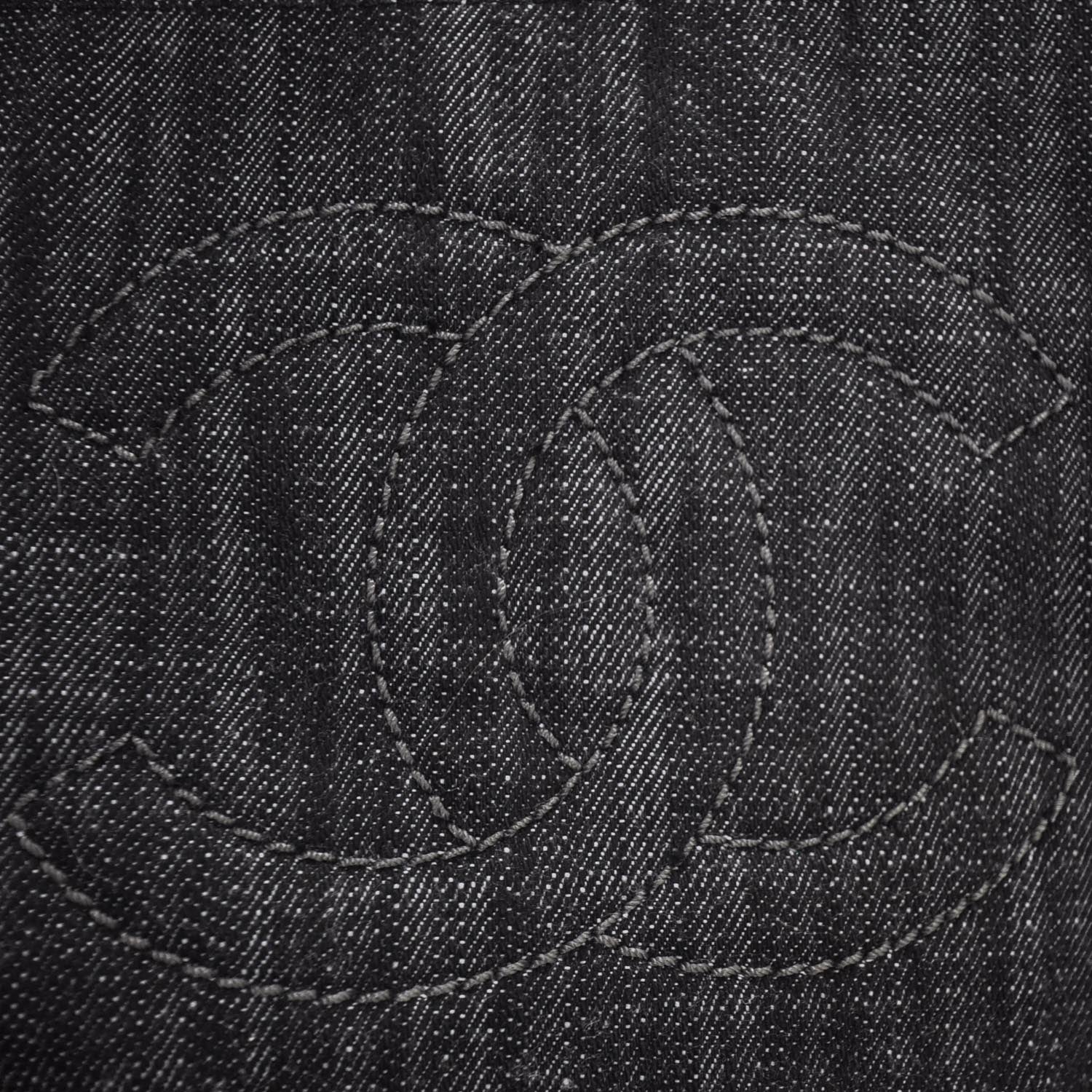 Chanel Denim Quilted Stretch Spirit Messenger Bag 11 of 11
