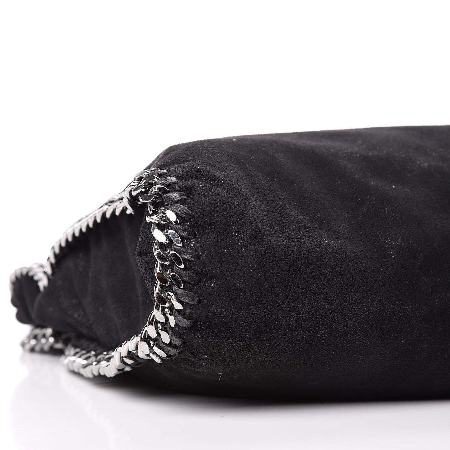 Shaggy Deer Small Falabella Tote Black