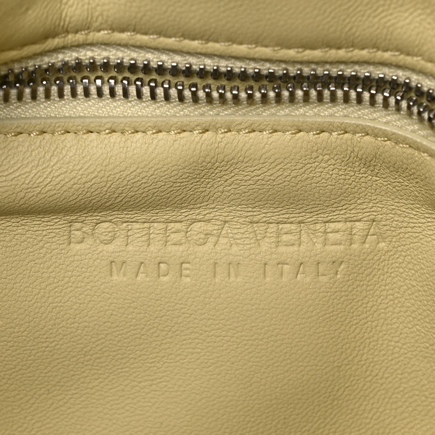 Bottega Veneta Goatskin Python Embossed Padded Cassette Crossbody Bag Kiwi Black Silver 5 of 8